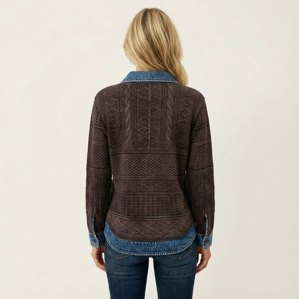 Sofia | Modern Half-Button Sweater