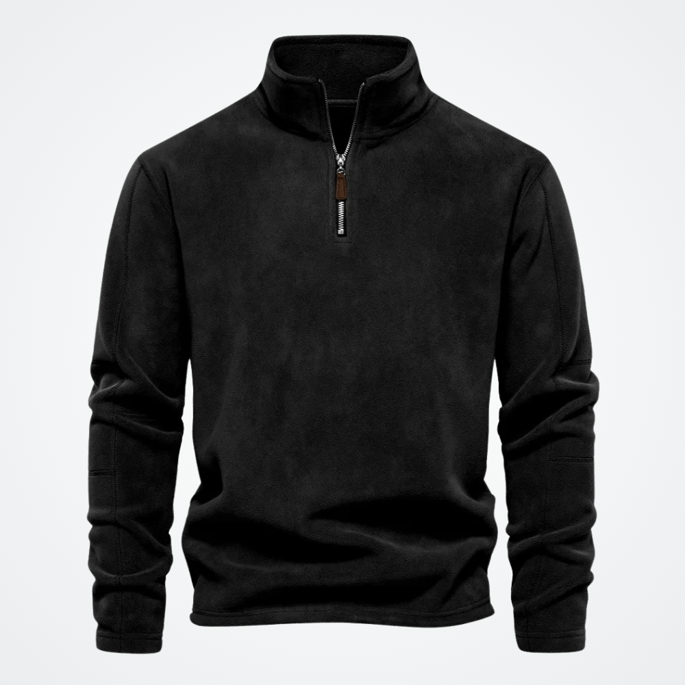 Men's Hoodie with High Collar Tromsø Vargard & Co.
