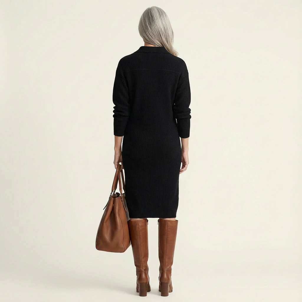 Scarlett | Timeless Knit Dress for Effortless Winter Elegance