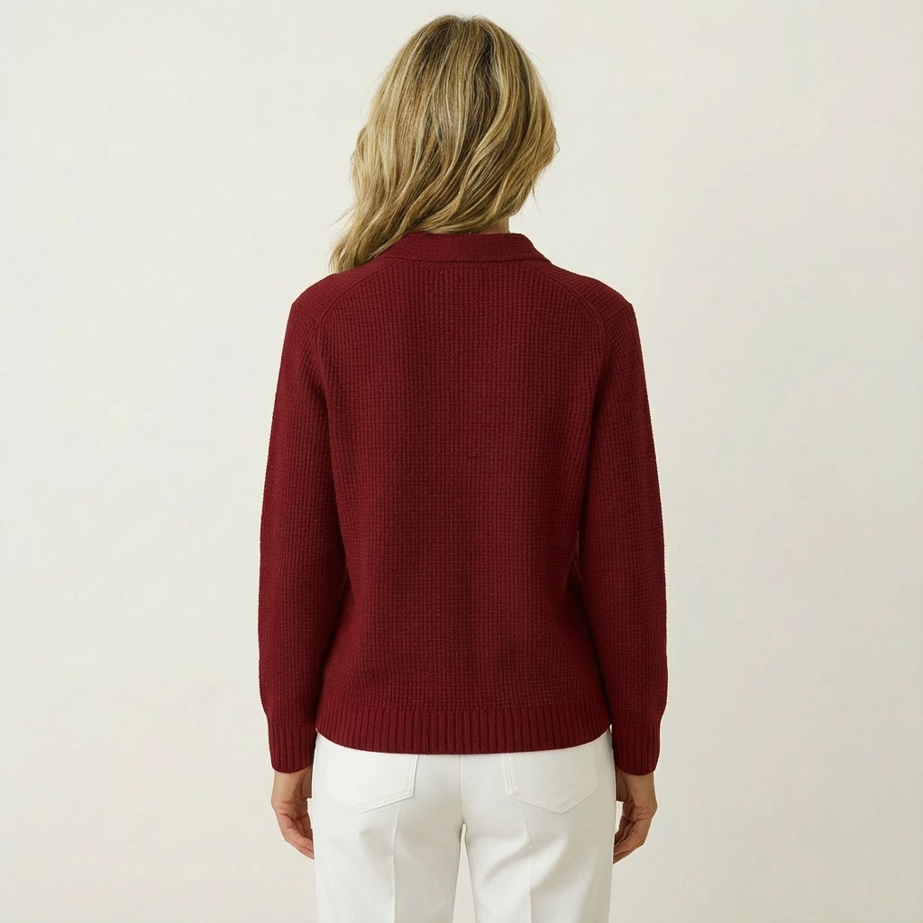 Jolina | Refined Cotton-Blend Cardigan