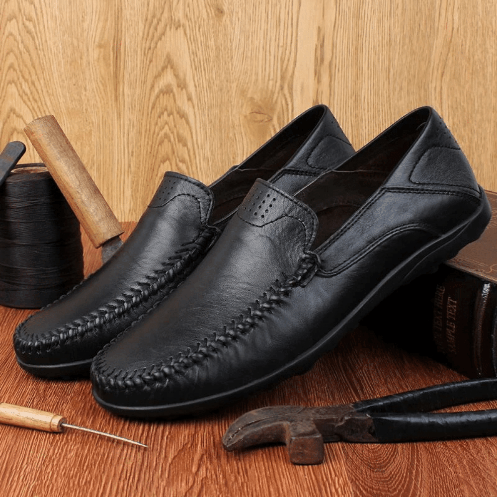 Men's Leather Moccasins Florença Vargard & Co.