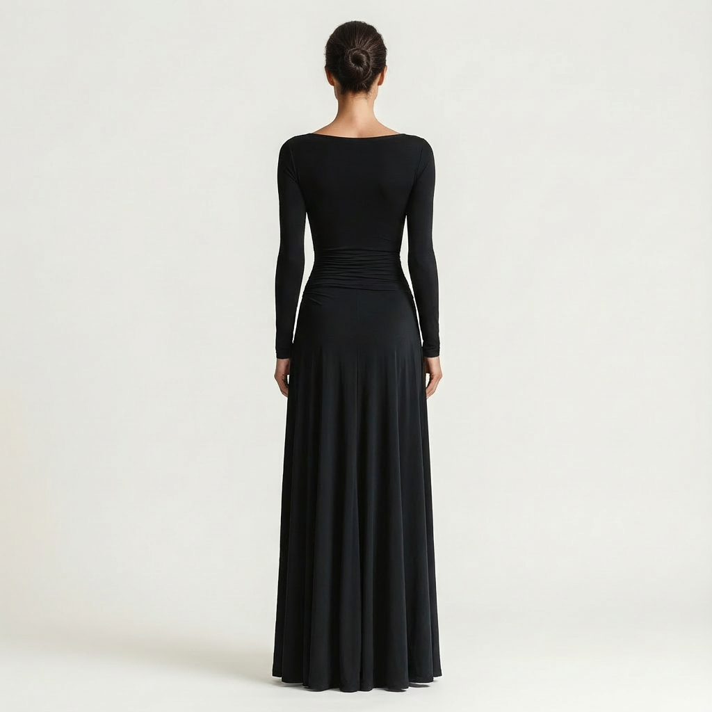 Kate | Elegant Pleated Maxi Dress