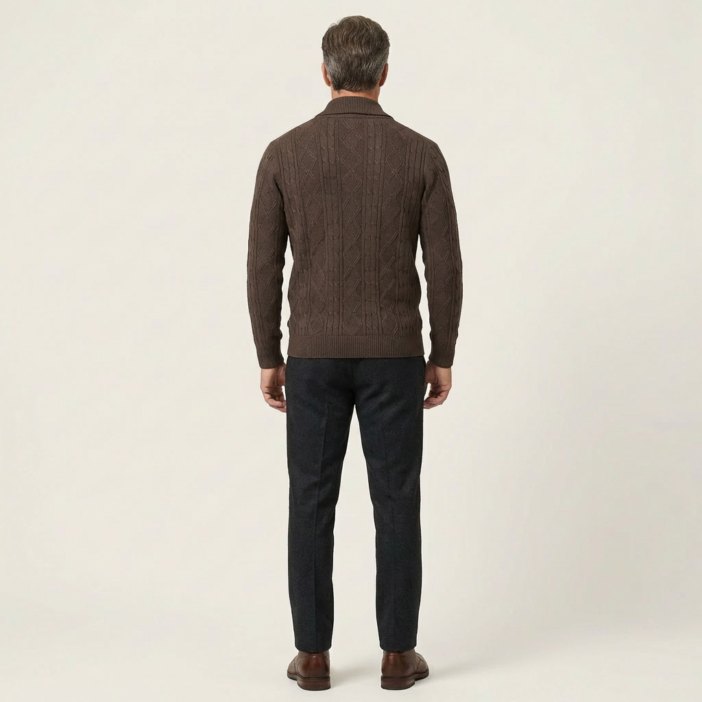 Tommy | Cable-Knit Cardigan