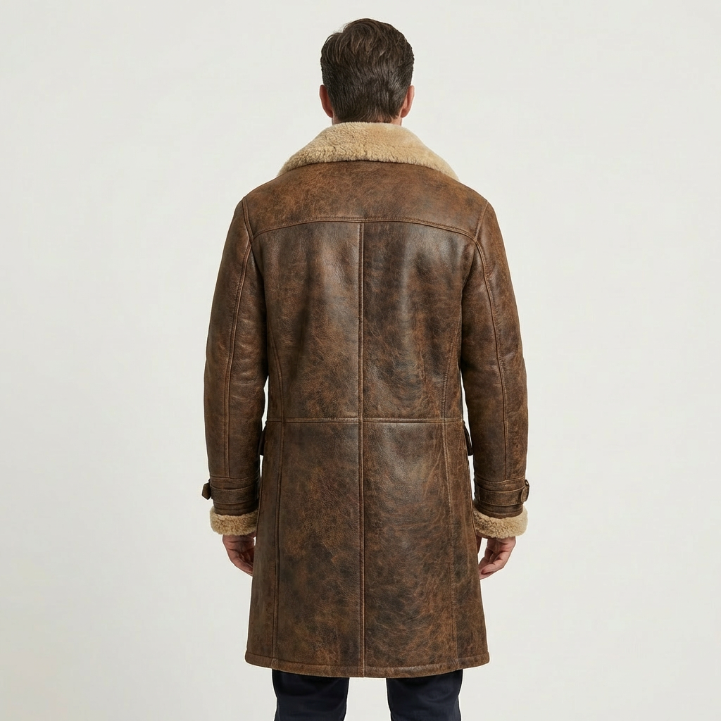 Brandon | Vintage Leather Coat