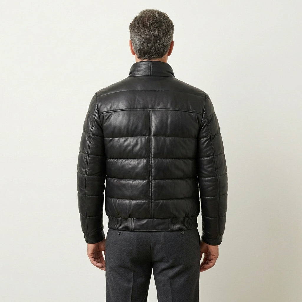 David | Retro Outdoor Leather Jacket