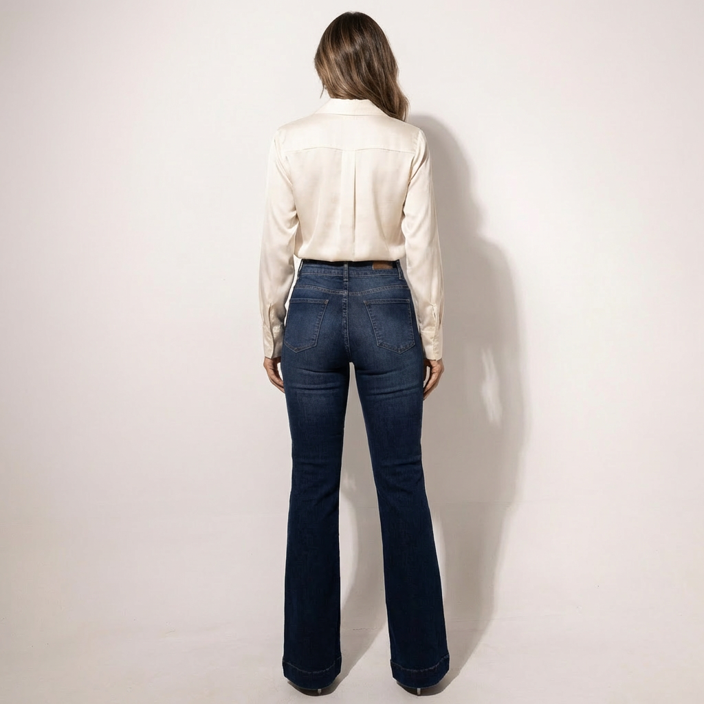 Brenda | High-Waist Stretch Flare Jeans