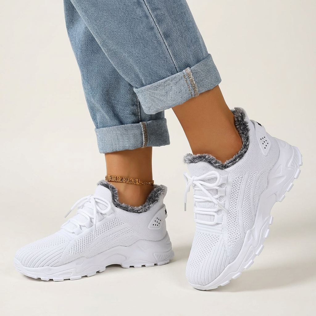 Mila | Fleece-Lined Orthopedic Sneakers