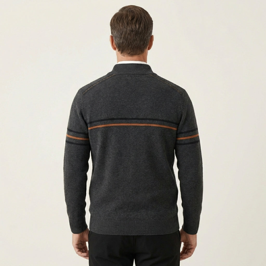 Harvey | Modern Half-Zip Sweater