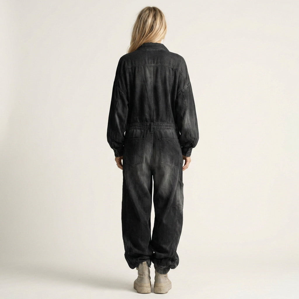 Cleo | Relaxed Hooded Jumpsuit