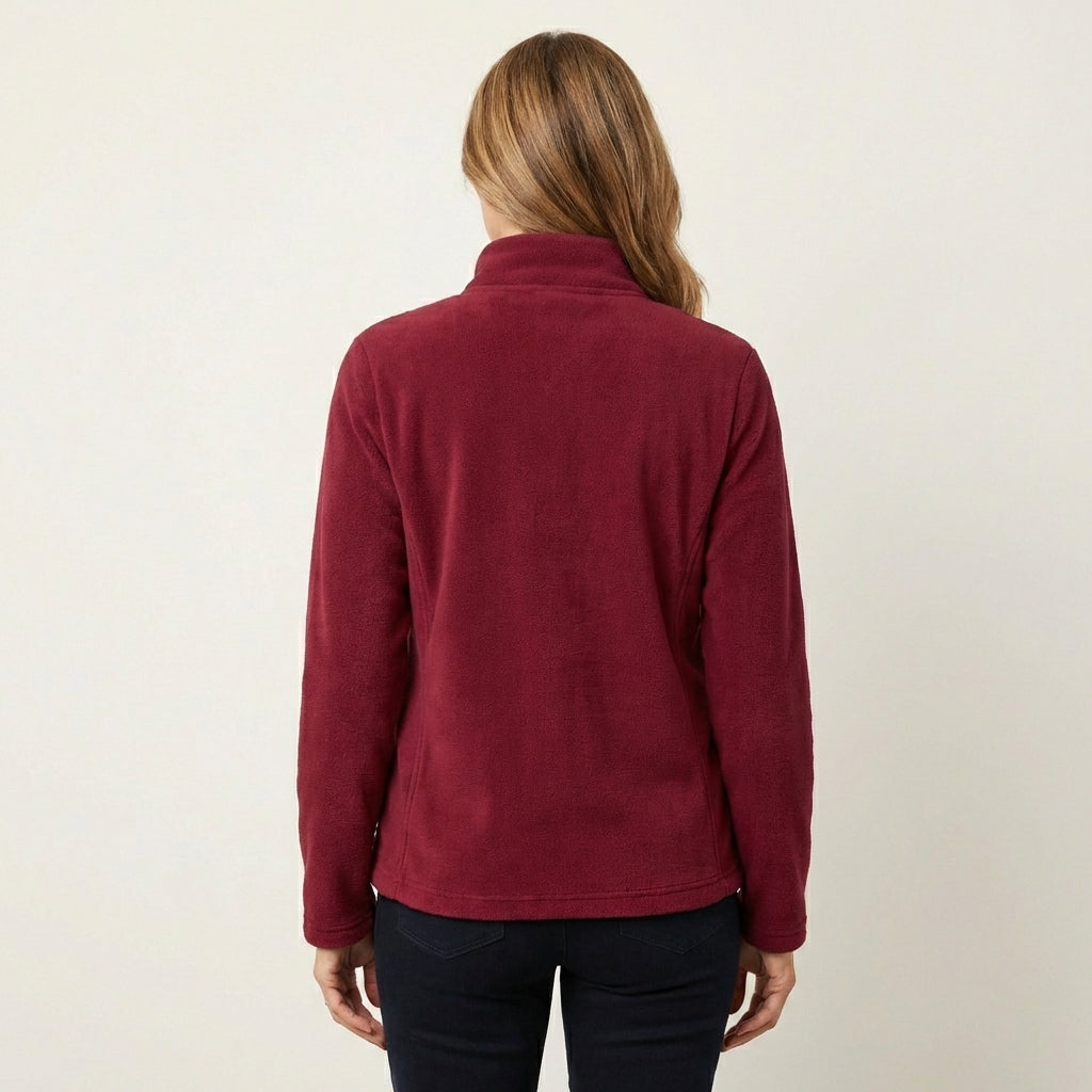 Eliana | Fluffy Half-Zip Sweatshirt