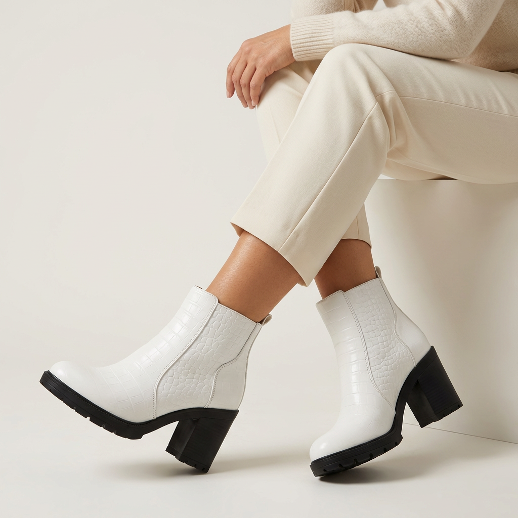 Abella | Genuine Leather Comfort Heels