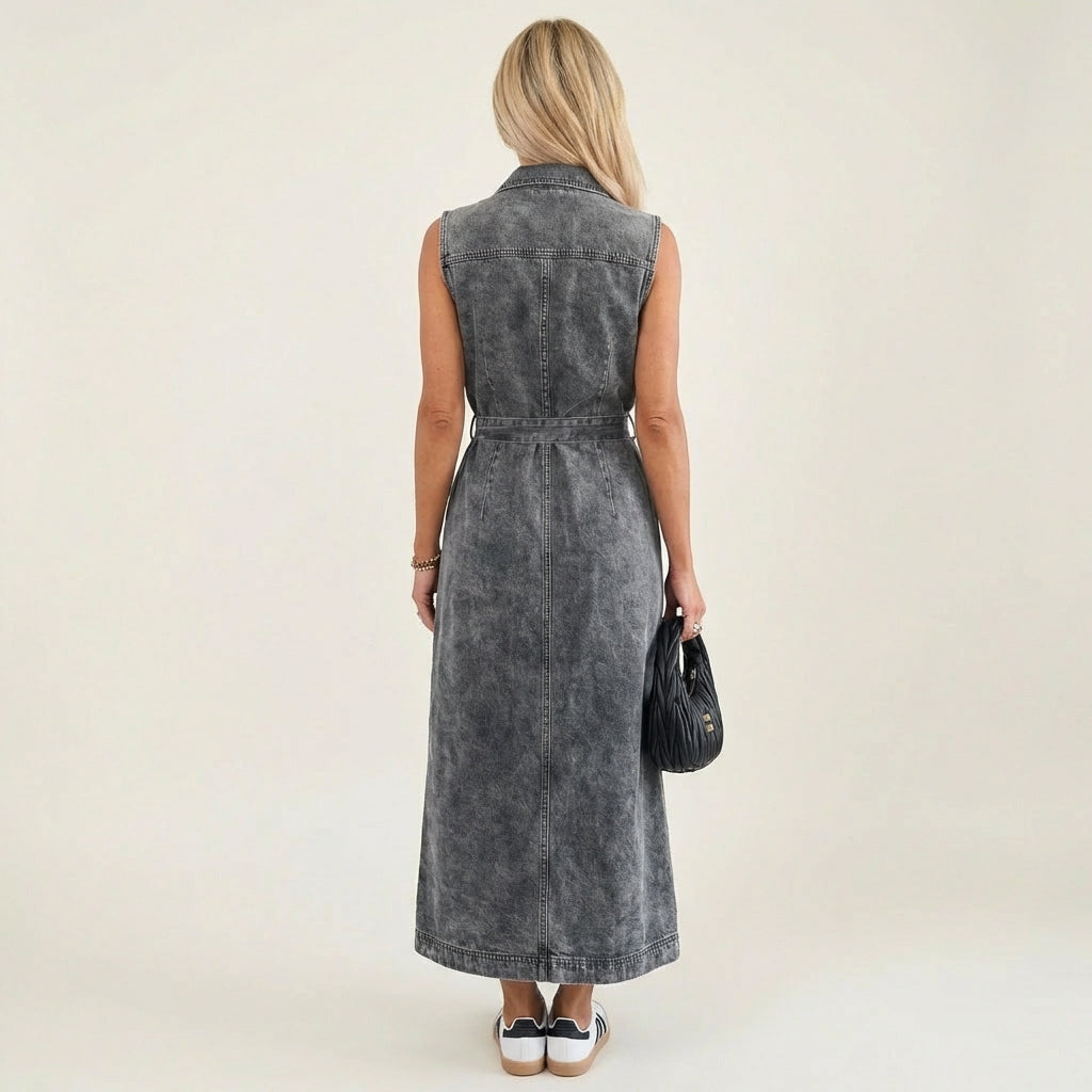 Georgina | Maxi Denim Dress