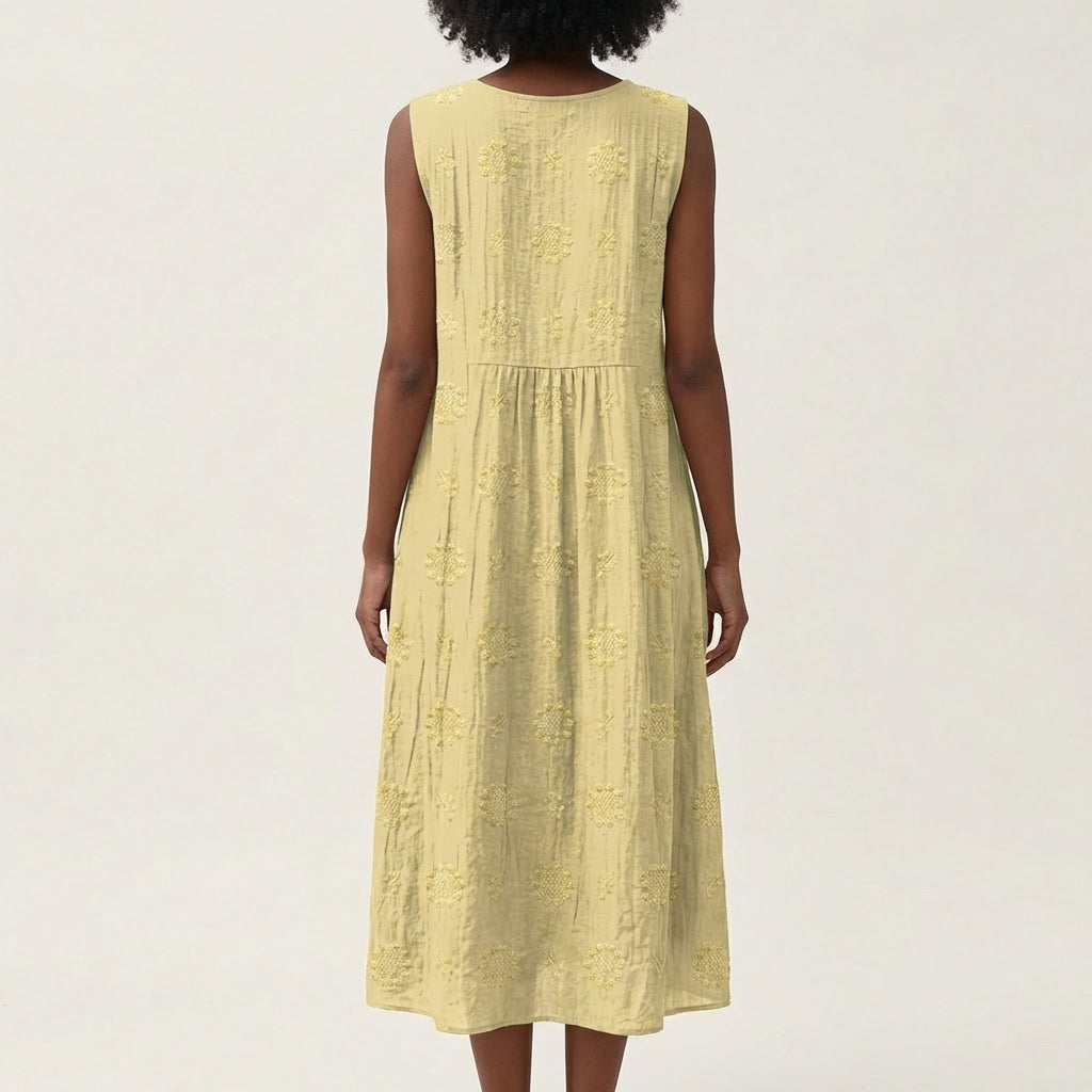 Sierra | Sleeveless Midi Dress