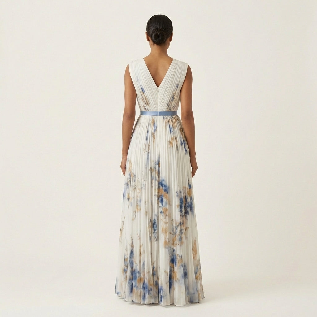 Rebecca | Long Floral Dress