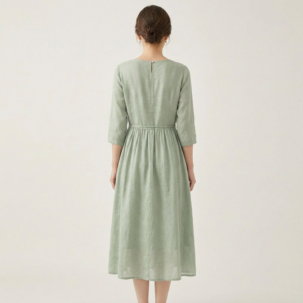 Milaine | Ruffled Elegant Dress