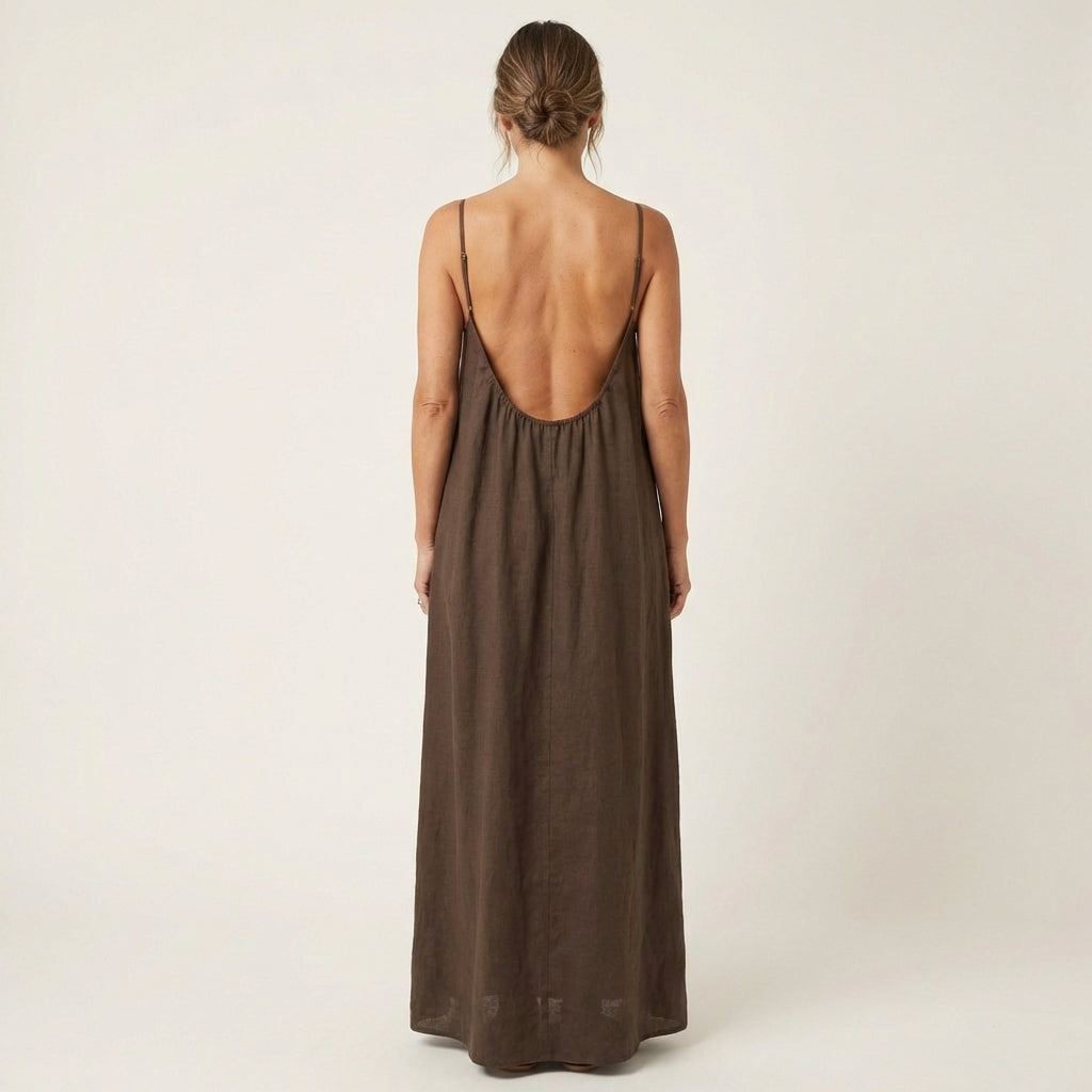 Sina | Sleeveless Cotton Dress