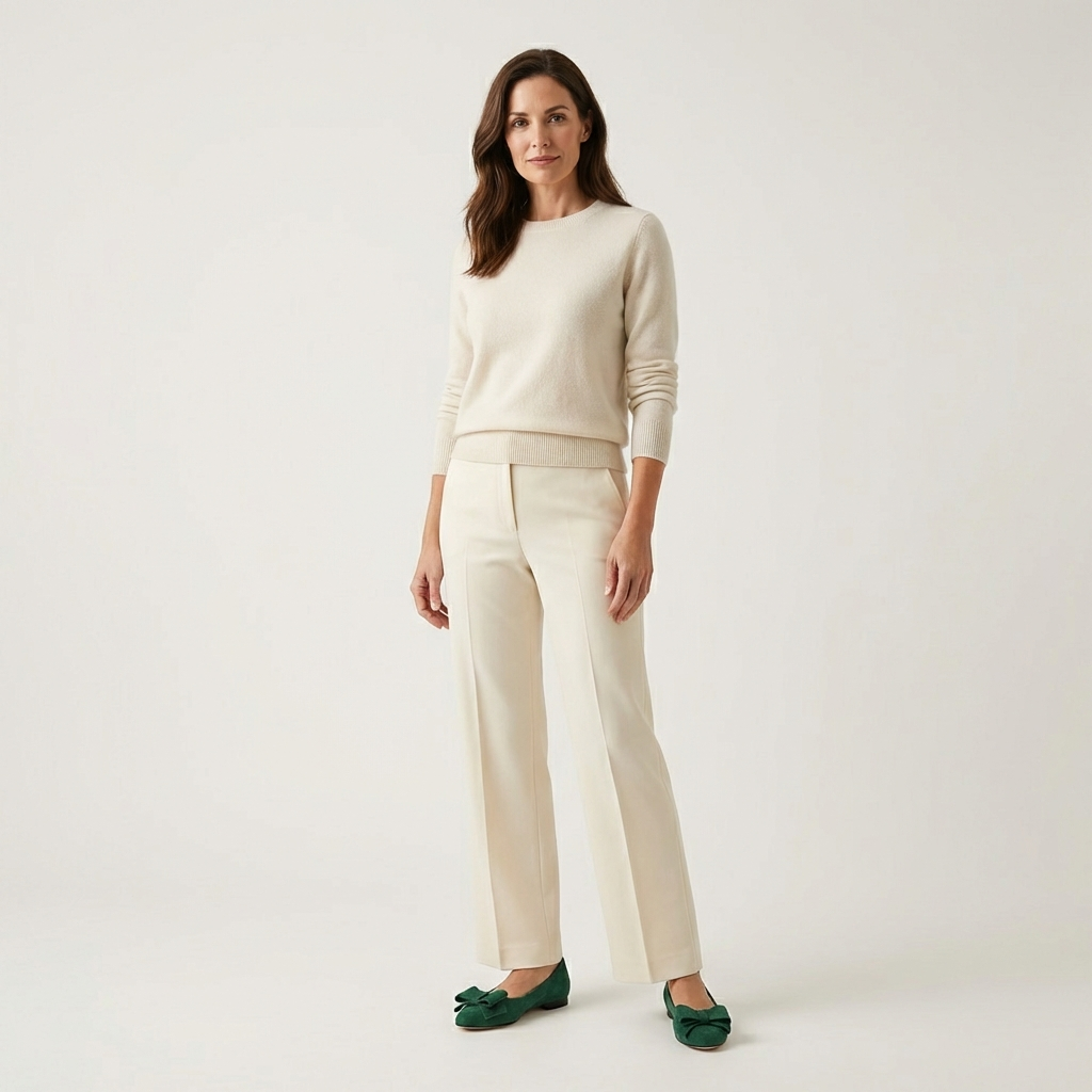 Bella | Suede Bow Ballet Flat