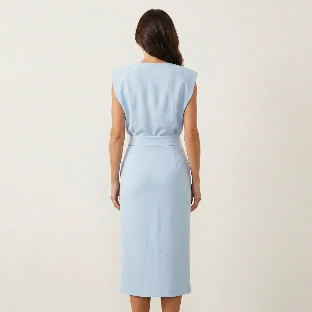 Dalia | Midi Dress With Side Slit