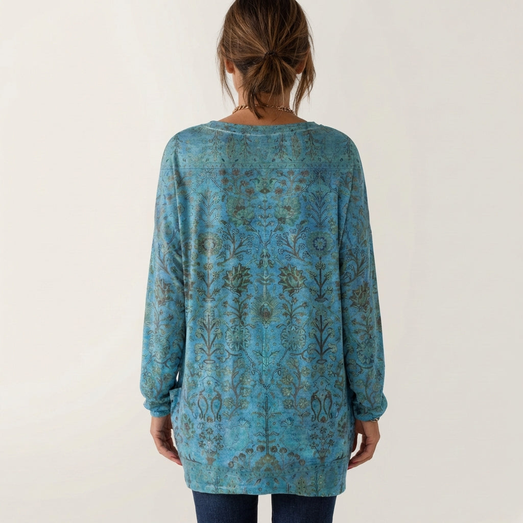 Norina | Vintage Print Blouse