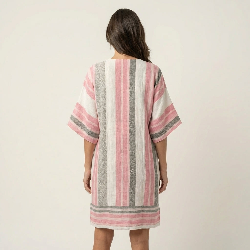 Meadow | Floral V-Neck Dress