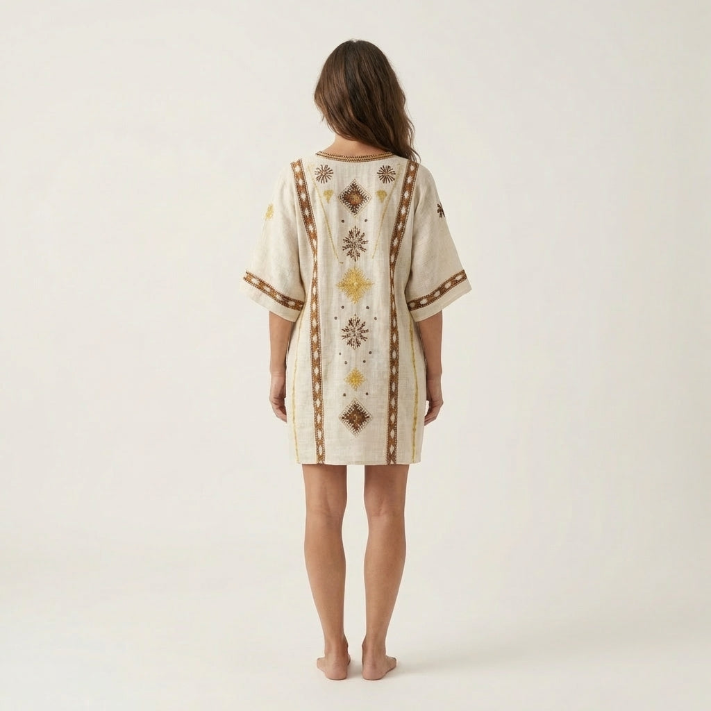 Vera | Floral V-Neck Dress