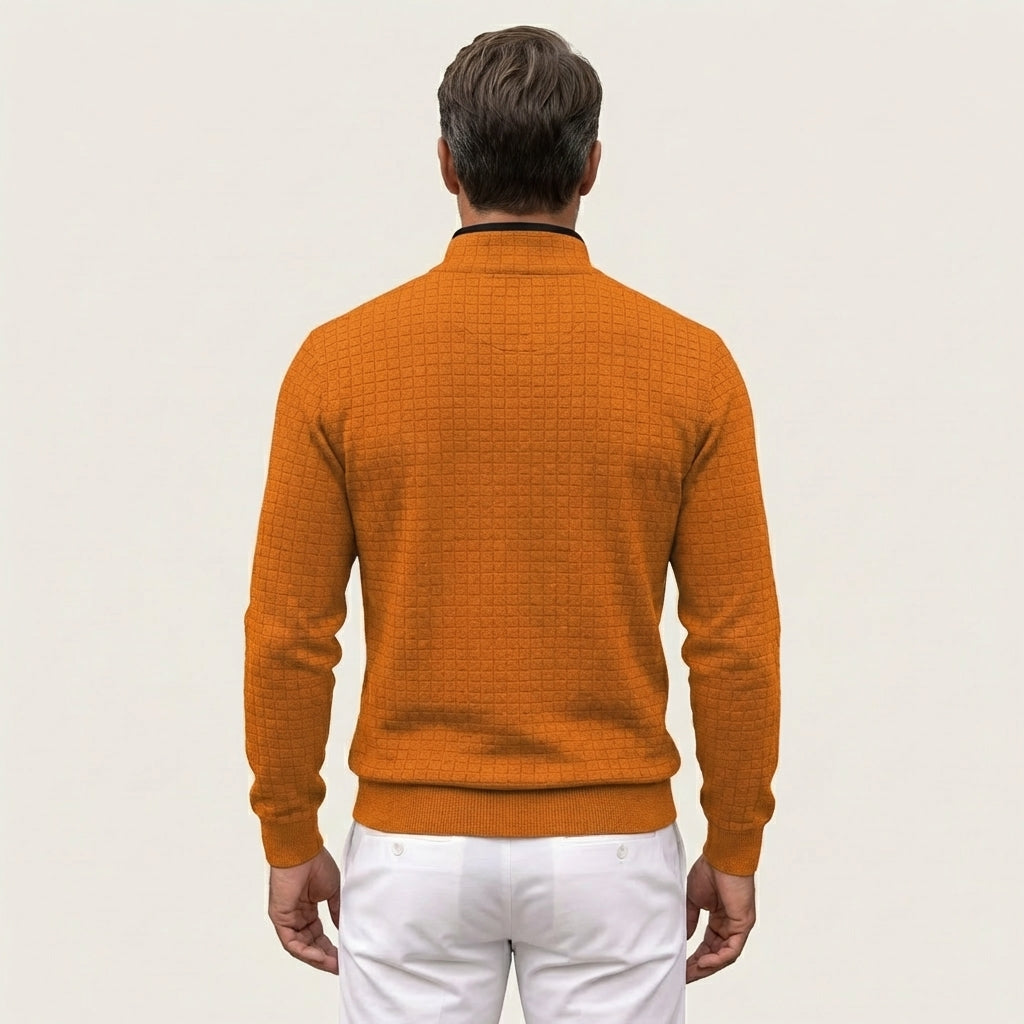 Charles | Long-Sleeve Zip Shirt