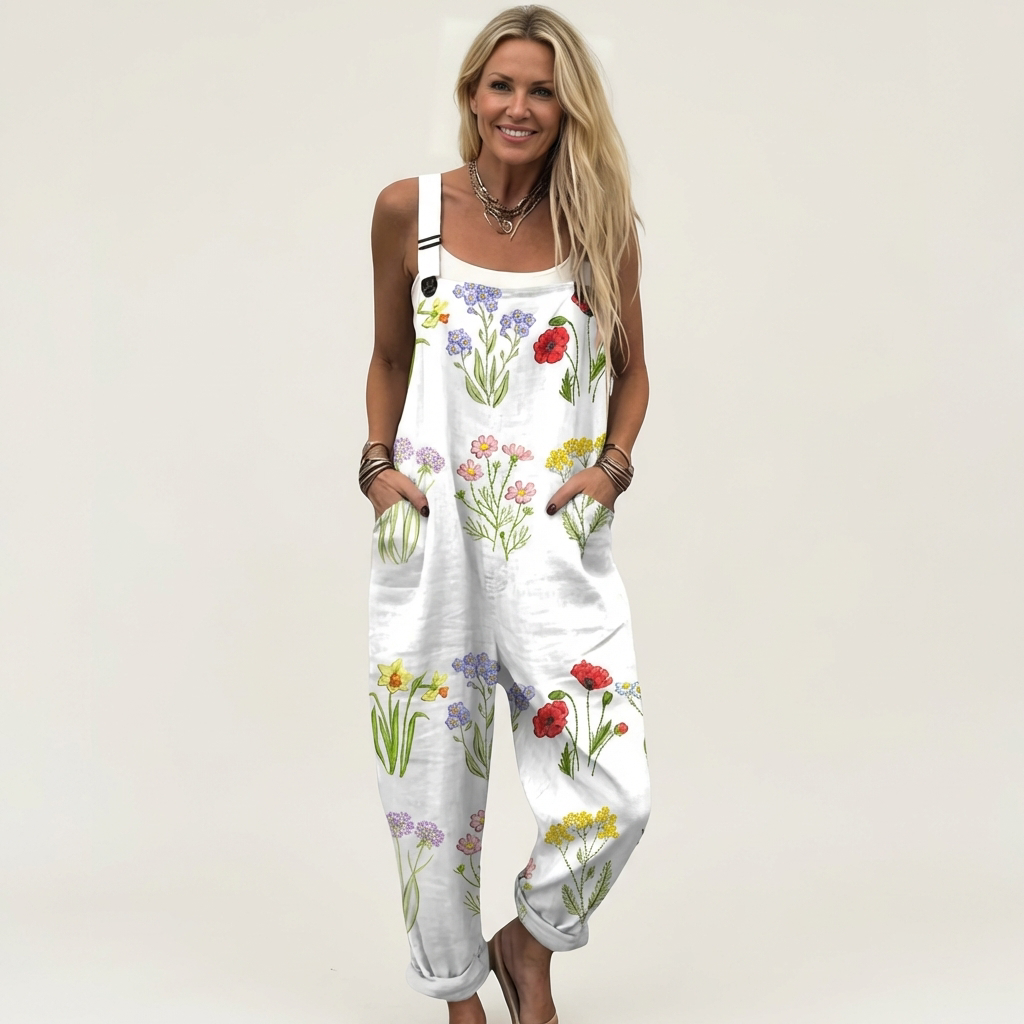 Salome | Relaxed Wide-Leg Jumpsuit