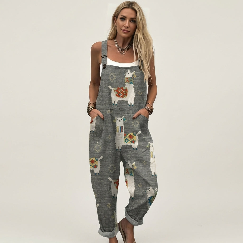 Elinda | Relaxed Wide-Leg Jumpsuit