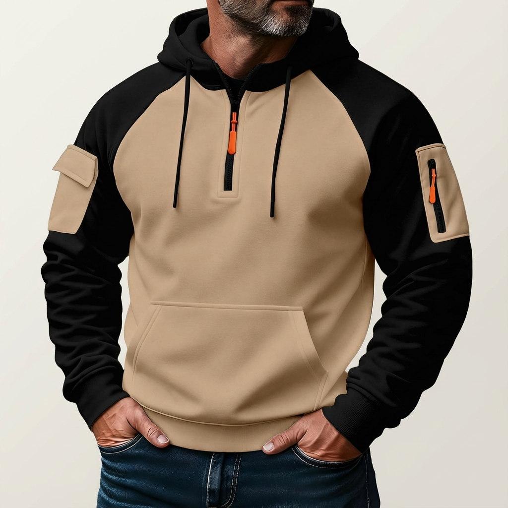 William | Rugged Zip-Up Performance Hoodie