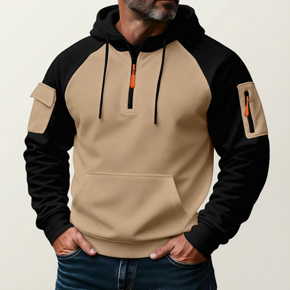 William | Rugged Zip-Up Performance Hoodie