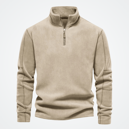 Men's Hoodie with High Collar Tromsø Vargard & Co.