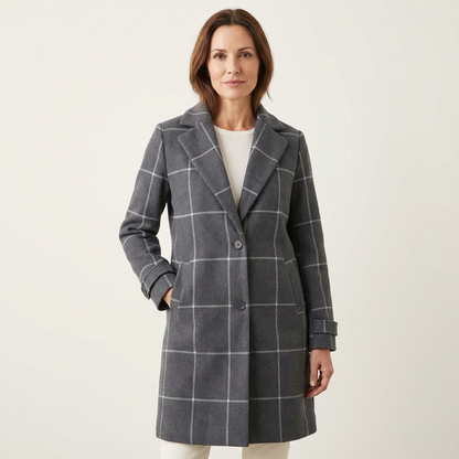 Celine | Elegant Longline Winter Coat