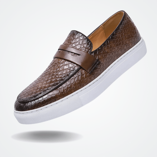 Leather Moccasin Slip On for Men Toulon Vargard & Co.