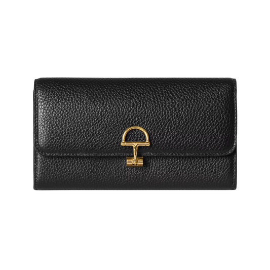 Gucci Softbit Continental Wallet - Black