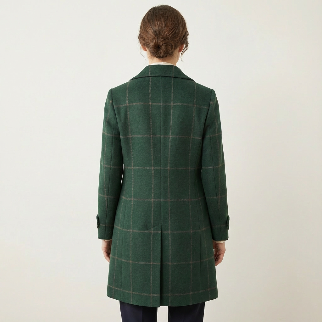 Celine | Elegant Longline Winter Coat