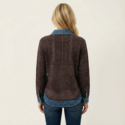 Sofia | Modern Half-Button Sweater