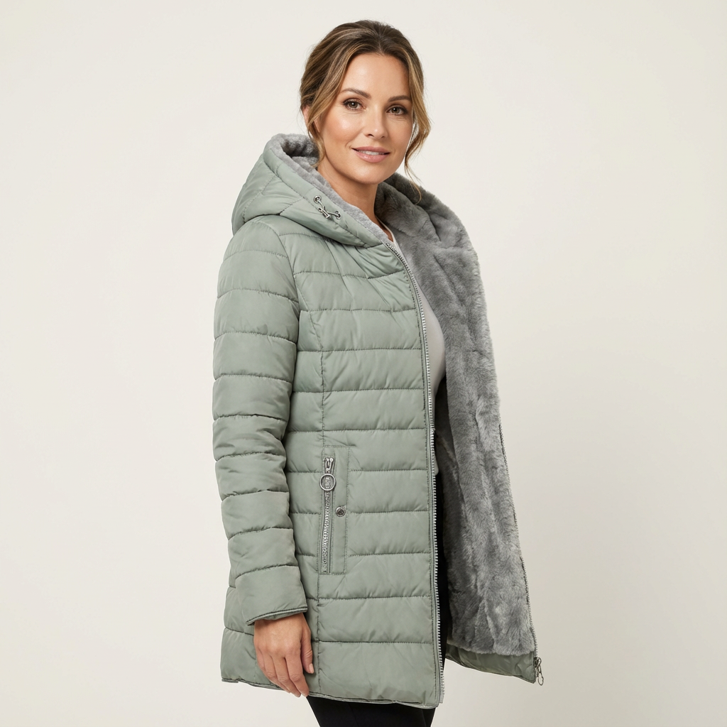 Anna | Insulated Waterproof Hooded Coat
