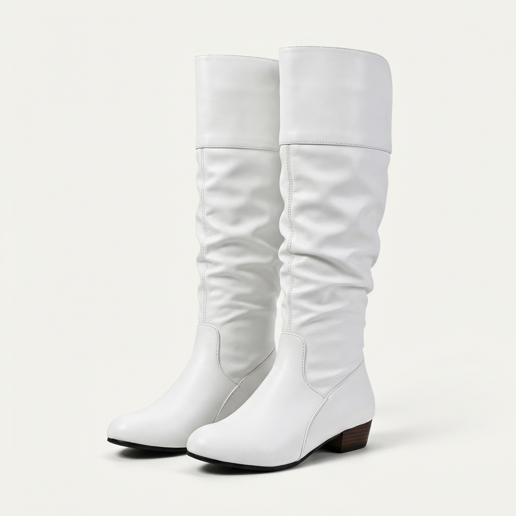Viola | Vionne Slouch Leather Boots