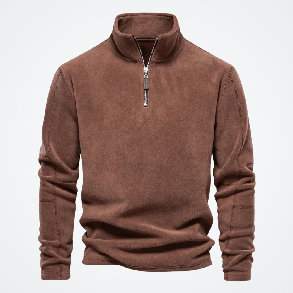 Men's Hoodie with High Collar Tromsø Vargard & Co.