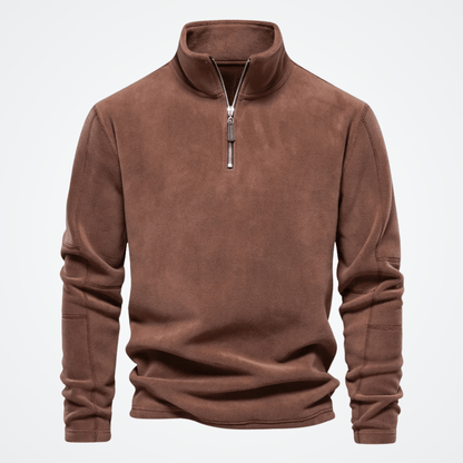Men's Hoodie with High Collar Tromsø Vargard & Co.