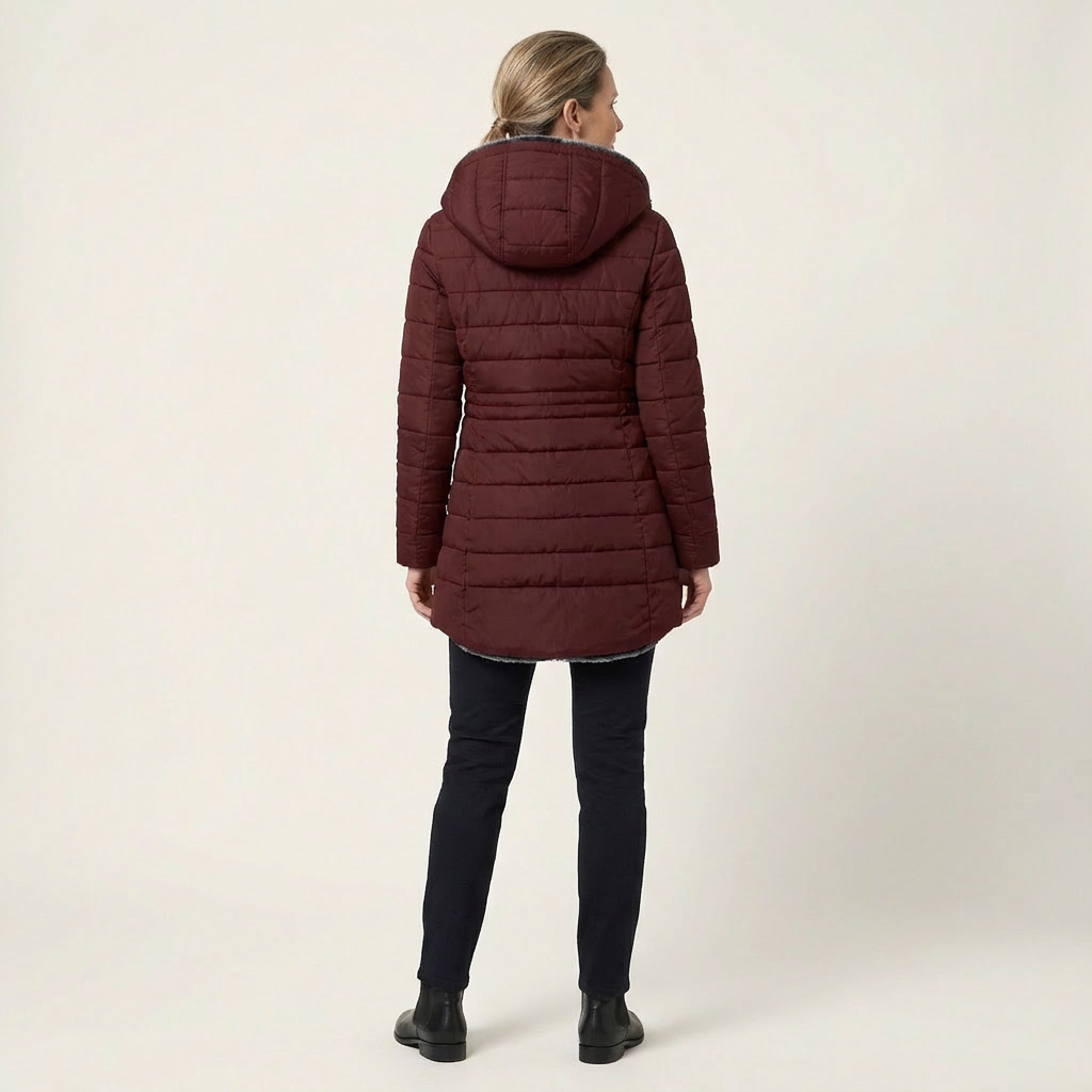 Anna | Insulated Waterproof Hooded Coat