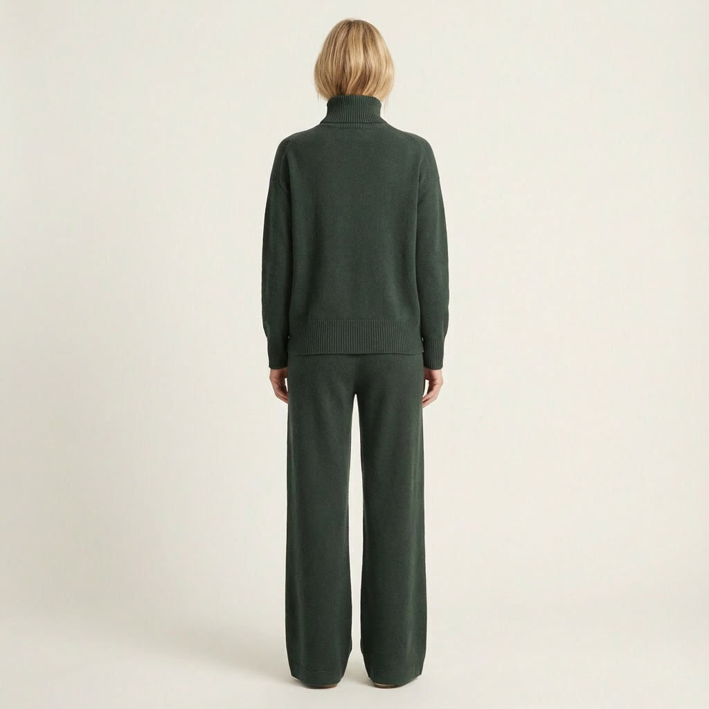 Mary | Casual Travel Stand-Collar Two-Piece Set