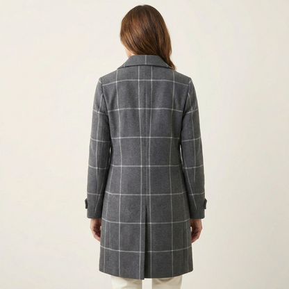 Celine | Elegant Longline Winter Coat