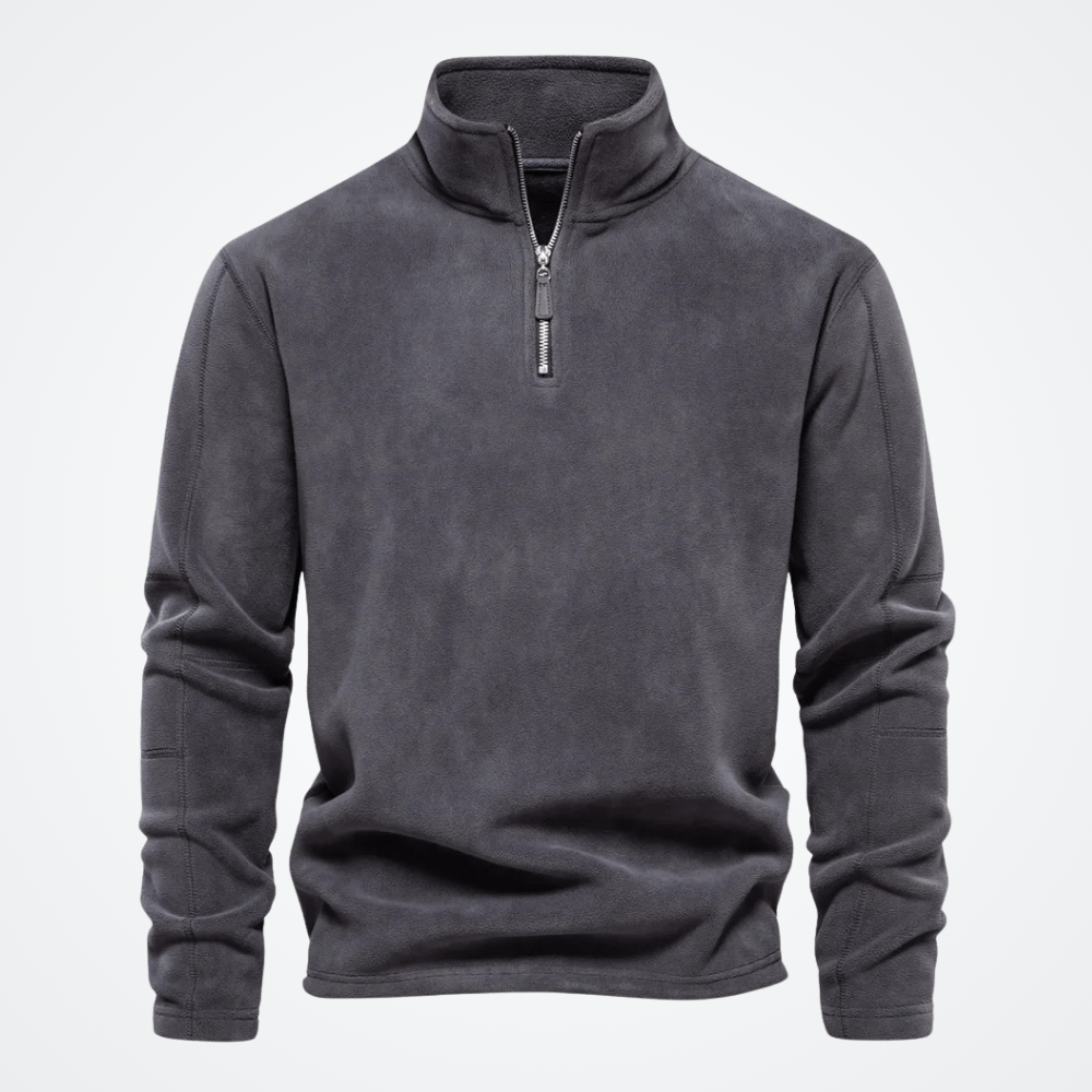 Men's Hoodie with High Collar Tromsø Vargard & Co.