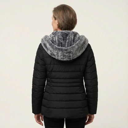 Anna | Insulated Waterproof Hooded Coat