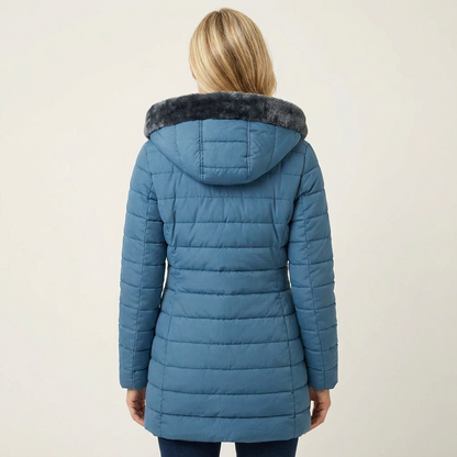 Anna | Insulated Waterproof Hooded Coat