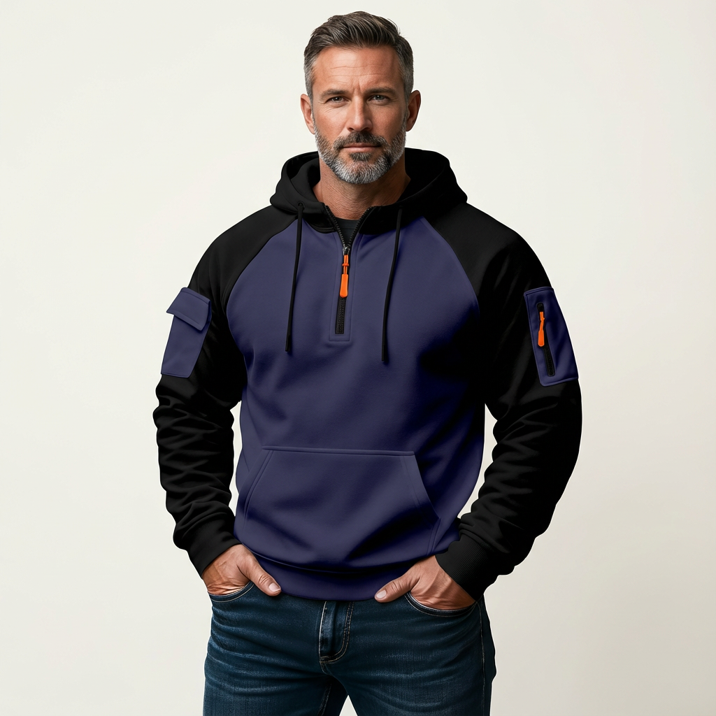 William | Rugged Zip-Up Performance Hoodie