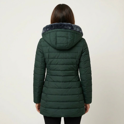 Anna | Insulated Waterproof Hooded Coat
