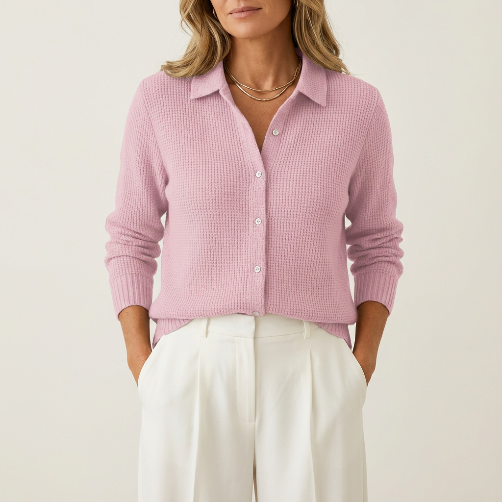 Jolina | Refined Cotton-Blend Cardigan