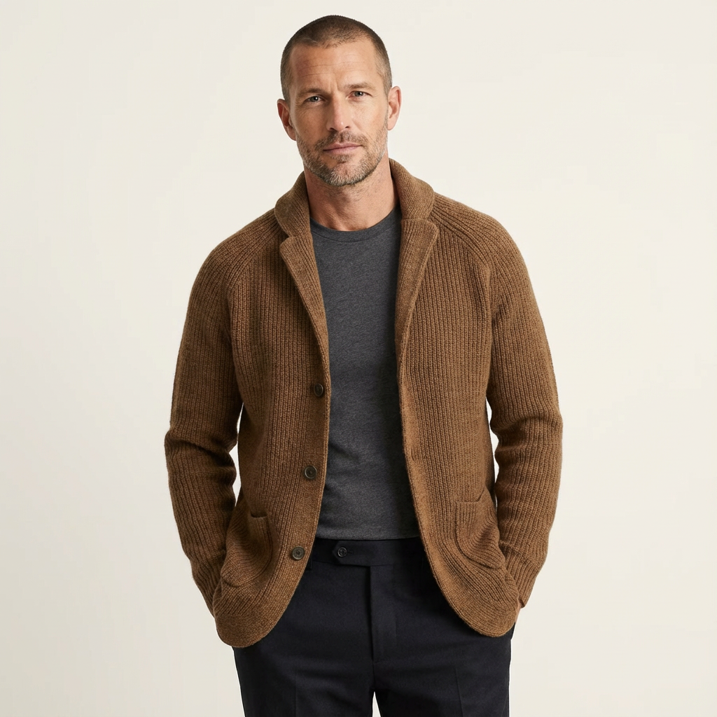 Vick | Men’s Ribbed Wool Vest